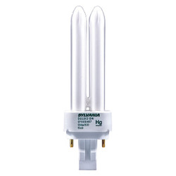 Sylvania Plug-In CFL Bulb,13W,900 lm,3000K CF13DD/E/830/ECO