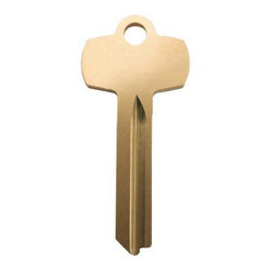 Stanley Security Key Blank, Type A,Brass 7AS1A1KS915KS800