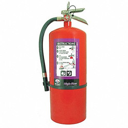 Badger Fire Extinguisher,Steel,Red,BC B20P-HF