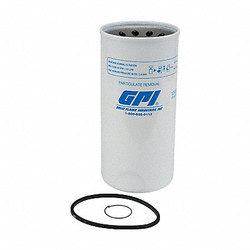 Gpi Filter Housing,11" H,5 1/8" Dia,White 40GPMPart. Filt