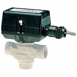 Honeywell Home Elect Zone Valve Actuator,40in-lb,24VAC VC2114ZZ11