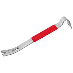 Milwaukee Tool Pry Bar,Claw,2 3/4"x15",Flat 48-22-9035