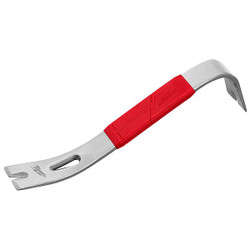 Milwaukee Tool Pry Bar,Claw,2 3/4"x12",Flat 48-22-9034
