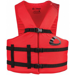 Onyx LifeJacket,Adult,Oversize,15.5lb,Foam,RD 103700-100-005-18