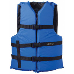 Onyx LifeJacket,Adult,Oversize,15.5lb,Foam,BL 103000-500-005-12
