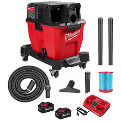 Milwaukee Tool Wet/Dry Vacuum Kit,Tank 9 gal,31" L 0920-22HD