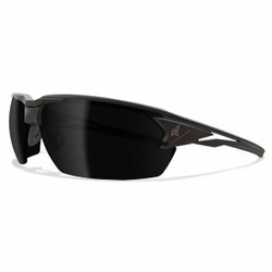 Edge Eyewear Safety Glasses,Smoke Lens,Black Frame,M XP416VS