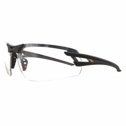 Edge Eyewear SafetyGlasses,Clear,VaporShield,Black SL111VS