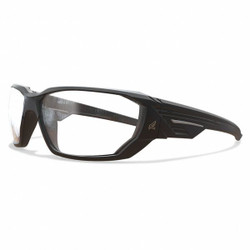 Edge Eyewear SafetyGlasses,Clear,VaporShield,Black XD411VS