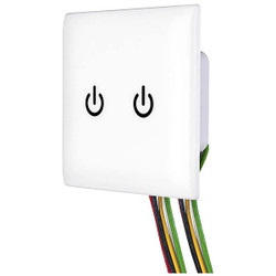 Hubbell Wall Switch,3-Way,4.89" H,4.9" W,White WSS2277PW