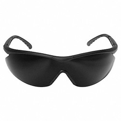 Edge Eyewear Safety Glasses,Smoke Lens,Black Frame,M DB116