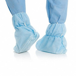 Kimtech Ankle-High Shoe Covers,SMS,Blue,XL,PK90  69353