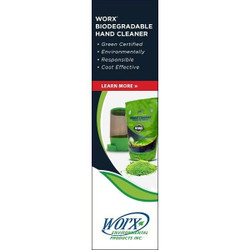 Worx Hand Cleaner,GRN,3 lb,Juniper-Berry 11-2300