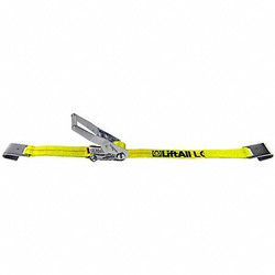 Lift-All Tie Down Strap,Flat-Hook,Yellow  61001