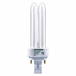 Sylvania Plug-In CFL Bulb,26W,1710 lm,3000K CF26DD/E/830/ECO