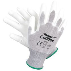 Condor Coated Gloves,Nylon,2XL,PR 19L498