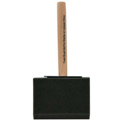 Wooster Foam Brush,4 in,Foam,Polyurethane Foam 3102-4