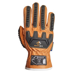Superior Glove Leather Gloves,M,Goatskin,PR 378GKVSB-M