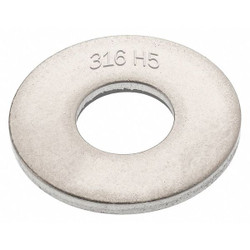 Manufacturer Varies Flat Washer,316,SS,#10,1/2x0.065in,1PK WAS407#10