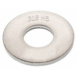 Ampg Flat Washer,316,SS,#10,1/2x0.065in,1PK WAS407#10