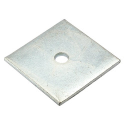 Manufacturer Varies Sqr Wshr,Znc,Stl,1/4 in,2x0.128in,1PK Z8926-ZN