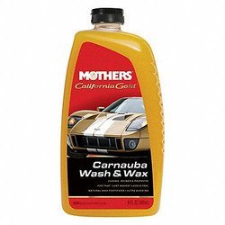 Mothers Vehicle Wash,Bottle,Amber,64 oz. Size 05674