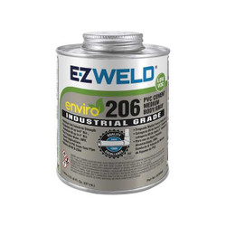 Ez Weld Pipe Cement,8 fl oz,Gray  EZ30602N