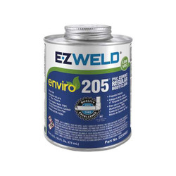 Ez Weld Pipe Cement,16 fl oz,Clear EZ30503N