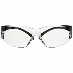 3m Safety Glasses,Arm Color Black,Size M  SF101AF-BLK
