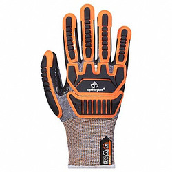 Tenactiv Cut-Resistant Gloves,PR,L,Orange  STXPNRVB-9