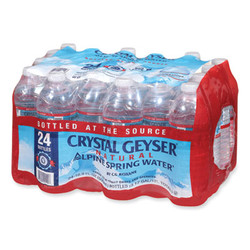 Crystal Geyser® WATER,ALPINE,SPRG,DEP,24 24514 W/DEP