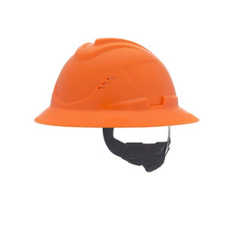 Msa Safety Full Brim Cooling Helmet,Ratchet,4  10215833