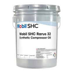 Mobil Compressor Oil,5 gal, Pail,10 SAE Grade 121987