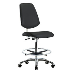 CR Vinyl Chr,Hi,Md Bk,FR,Cast,Blk
