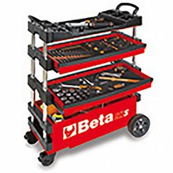 Beta Gray,Light Duty,Tool Utility Cart C27S-G