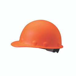 Roughneck P2 Cap Style Hard Hats, 8 Point, Cap, Orange