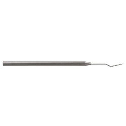 Moody Tool Precision Probe,Dbl Bend Long Tip,25mm  55-1753