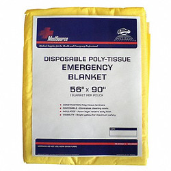 Medsource Poly Tissue Blanket,56x90,PK24 MS-B300