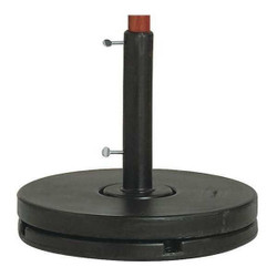 Grosfillex Umbrella Base,70 lb.,Black  US607017