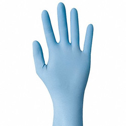 Showa Disposable Glove,Nitrile,Blue,PK100 7500PFS