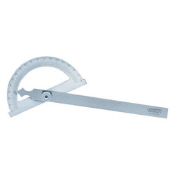 Insize Manual-Reading Protractor,Grad 1 deg 4799-1200