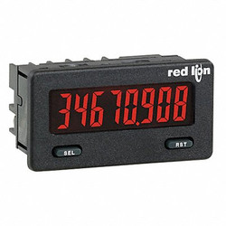 Red Lion Controls Counter,LCD,8 Digits,1.86" D CUB5B000