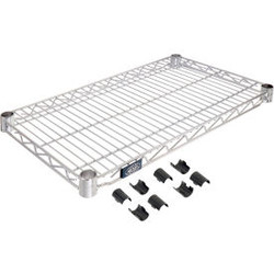 Nexel S1424C Chrome Wire Shelf 24""W x 14""D