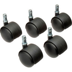 Interion 50mm Regular Casters 5 Per Set