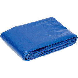 Global Industrial 8' x 10' Light Duty 2.9 oz. Tarp Blue