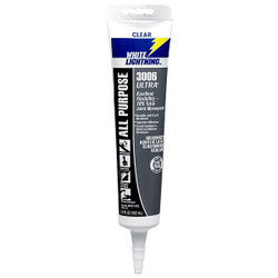 White Lightning Acrylic Latex Sealant,Clear,3006 Ultra W11001005
