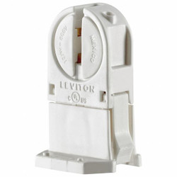 Leviton 120 W,White,Miniature Bi-Pin (G5) 13654-TNP