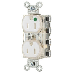 Hubbell Snapconnect receptacle SNAP8200WLTR