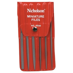 Assorted Hobby File Sets, Mini, 5 1/2 in, 6 per set