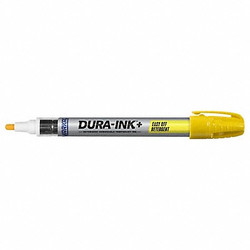 Markal Temporary Ink Marker,5-3/4" L,Yellow 96321